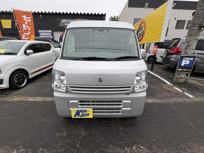 エブリイEVERY VAN 4WD JION TURBO　TURBO 寒冷地仕様　リアヒーター　ディアルカメラブレーキアシスト　フルセグナビ　バックカメラ　BT　VSC　AUTOライト　ETC バイザー　全磨き済み　エンジンオイル交換　ATF交換 4WD 660 ５Dr