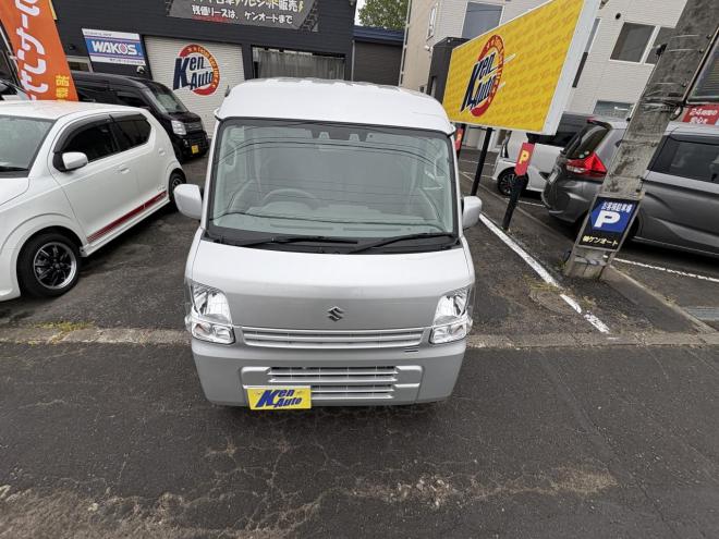 エブリイEVERY VAN 4WD JION TURBO　TURBO 寒冷地仕様　リアヒーター　ディアルカメラブレーキアシスト　フルセグナビ　バックカメラ　BT　VSC　AUTOライト　ETC バイザー　全磨き済み　エンジンオイル交換　ATF交換 4WD 660 ５Dr