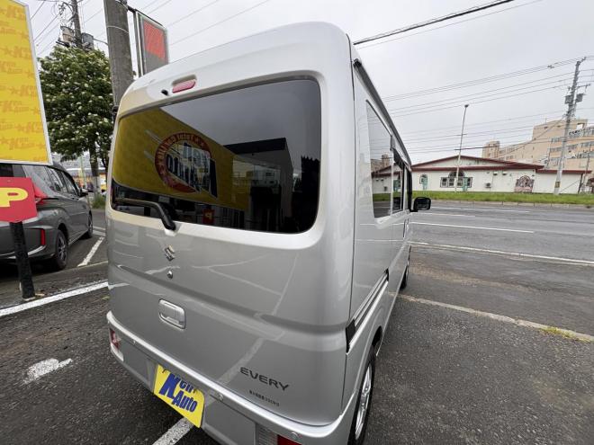 エブリイEVERY VAN 4WD JION TURBO　TURBO 寒冷地仕様　リアヒーター　ディアルカメラブレーキアシスト　フルセグナビ　バックカメラ　BT　VSC　AUTOライト　ETC バイザー　全磨き済み　エンジンオイル交換　ATF交換 4WD 660 ５Dr