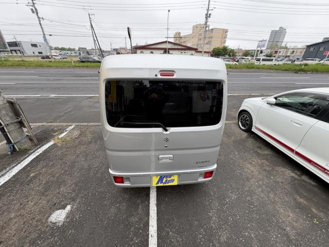 エブリイEVERY VAN 4WD JION TURBO　TURBO 寒冷地仕様　リアヒーター　ディアルカメラブレーキアシスト　フルセグナビ　バックカメラ　BT　VSC　AUTOライト　ETC バイザー　全磨き済み　エンジンオイル交換　ATF交換 4WD 660 ５Dr