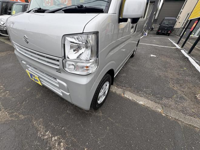 エブリイEVERY VAN 4WD JION TURBO　TURBO 寒冷地仕様　リアヒーター　ディアルカメラブレーキアシスト　フルセグナビ　バックカメラ　BT　VSC　AUTOライト　ETC バイザー　全磨き済み　エンジンオイル交換　ATF交換 4WD 660 ５Dr