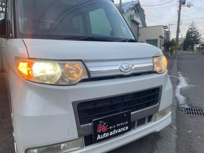 タントカスタムＲＳ　４ＷＤ　２２周年記念大幅　値　下ゲ　中スペシャル！　　ＨＩＤ　ターボ　パワースライド　ナビ　ＴＶ　ＭＯＭＯステ　四駆 4WD 660 5Dr