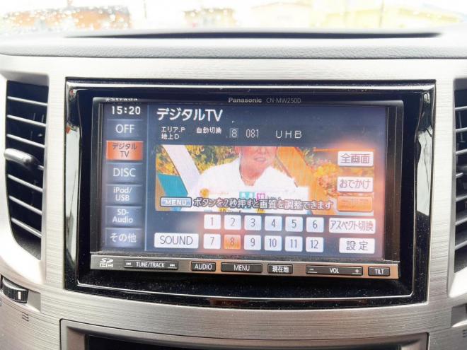 レガシィツーリングワゴン2.5i Sスタイル 4WD　ローンが不安な方＜優遇ローン＞本州仕入 1年保証　純正ナビ　フルセグTV 