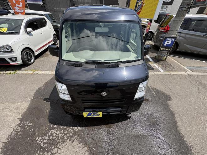エブリイEVERY VAN 4WD JION TURBO本州仕入　寒冷地仕様　リアヒーター　TURBO ブルートゥースフルセグナビ　格納ミラーETC　エンジンオイル交換　全磨き済　スタットレス付 4WD 660 5Dr