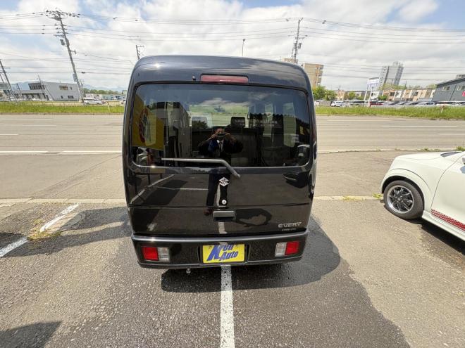 エブリイEVERY VAN 4WD JION TURBO本州仕入　寒冷地仕様　リアヒーター　TURBO ブルートゥースフルセグナビ　格納ミラーETC　エンジンオイル交換　全磨き済　スタットレス付 4WD 660 5Dr