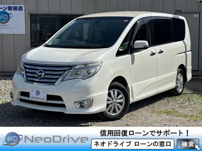 セレナ2.0HスターVセレクション+Safety 4WD　ローンが不安な方＜優遇ローン＞本州仕入　1年保証　両側パワースライドドア 