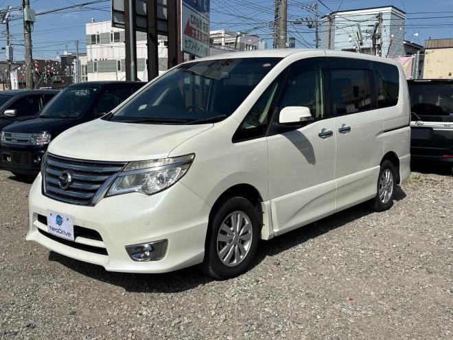 セレナ2.0HスターVセレクション+Safety 4WD　ローンが不安な方＜優遇ローン＞本州仕入　1年保証　両側パワースライドドア 