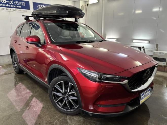CX-5ＸＤ　Ｌパッケージ　本州仕入　寒冷地仕様　禁煙車　ヘッドアップディスプレイ　レーダークルーズ　純正１９インチＡＷ　社外１７ＡＷ＋スタッドレスタイヤ付　パワートランク　ドライブレコーダー　ルーフＢＯＸ　ドライブレコーダー 4WD 2200 5Dr
