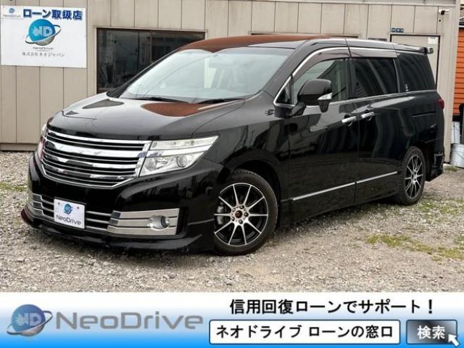 エルグランド2.5ライダー 4WD　ローンが不安な方＜優遇ローン＞本州仕入　1年保証　寒冷地仕様 