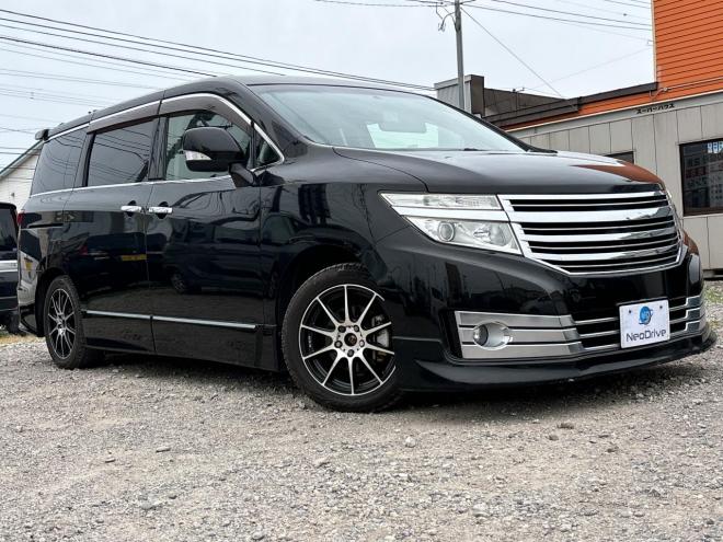 エルグランド2.5ライダー 4WD　ローンが不安な方＜優遇ローン＞本州仕入　1年保証　寒冷地仕様 