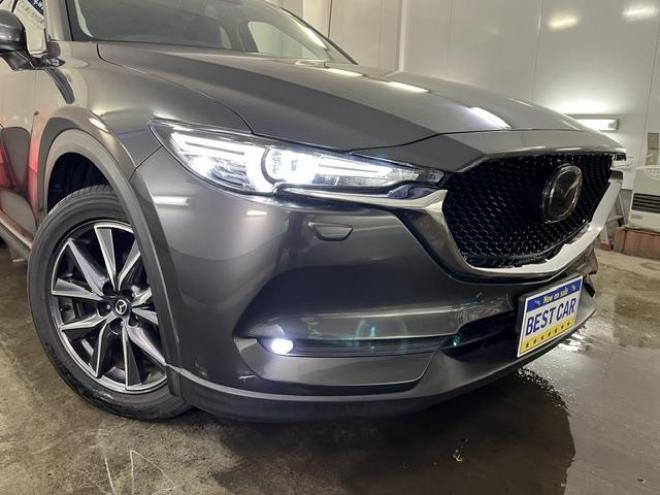 CX-5ＸＤ　Ｌパッケージ　本州仕入　寒冷地仕様　禁煙車　ヘッドアップディスプレイ　レーダークルーズ　車線逸脱警報　純正１９インチＡＷ　社外１７ＡＷ＋スタッドレスタイヤ付　パワートランク　純正ブラックレザーシート　ＥＴＣ　ＡＵＸ 4WD 2200 5Dr