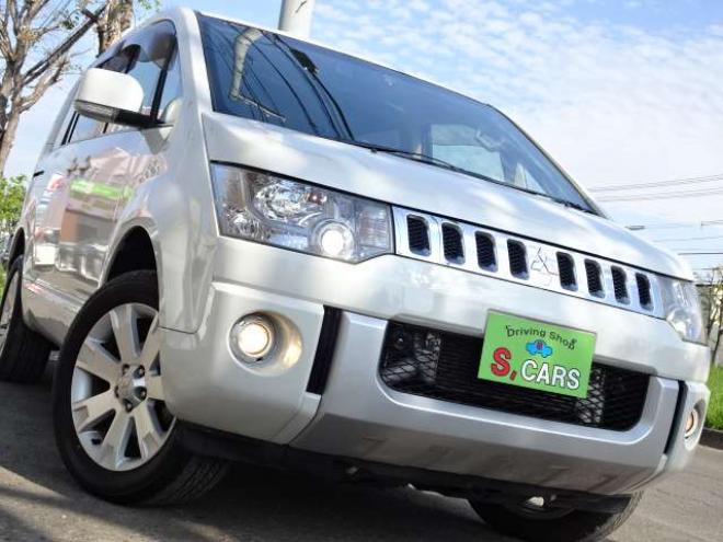デリカD：5 2.2 D パワーパッケージ ディーゼルターボ 4WD　本州車　保証1年/走行距離無制限　4WD　ディーゼルターボ　ワンオーナー　両側パワースライドドア　社外ナビ　地デジ　バックカメラ　Bluetooth接続　パドルシフト　クルーズコントロール　18インチアルミホイール 2300