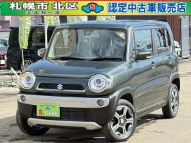 ハスラー　X 4WD　保証1年/走行距離無制限　4WD　レーダーブレーキシステム　ヒルディセントコントロール　社外ナビ　TV　アイドリングストップ　シートヒーター　プッシュスタート　スマートキー　HID　ミラーヒーター　冬タイヤ付き 660