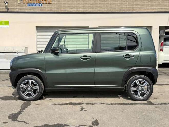 ハスラーX 4WD　保証1年/走行距離無制限　4WD　レーダーブレーキシステム　ヒルディセントコントロール　社外ナビ　TV　アイドリングストップ　シートヒーター　プッシュスタート　スマートキー　HID　ミラーヒーター　冬タイヤ付き 660