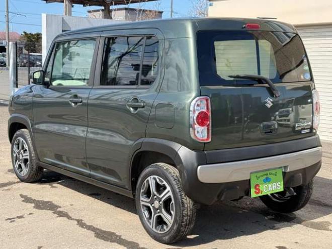 ハスラーX 4WD　保証1年/走行距離無制限　4WD　レーダーブレーキシステム　ヒルディセントコントロール　社外ナビ　TV　アイドリングストップ　シートヒーター　プッシュスタート　スマートキー　HID　ミラーヒーター　冬タイヤ付き 660