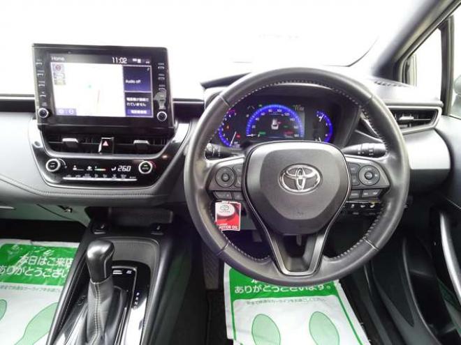 カローラツーリング　1.8 ハイブリッド WxB E-Four 4WD　ハイブリッド保証2年/走行距離無制限　4WD　トヨタセーフティセンス　9型ナビ　バックカメラ　BSM　HUD　シートヒーター　ステアリングヒーター フォグランプ 前後ドライブレコーダー　ブレーキホールド　冬タイヤ付 1800