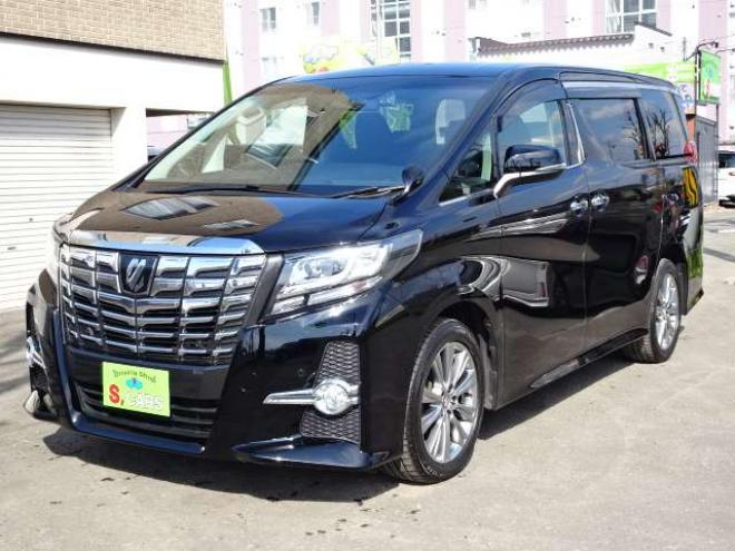 アルファード2.5 S Aパッケージ 4WD　本州車　保証1年/走行距離無制限　4WD　両側パワースライドドア　プリクラッシュセーフティ 純正9型ナビ 地デジ　バックカメラ　Bluetooth接続　フリップダウンモニター　ブレーキホールド　純正18AW　冬タイヤ付属 2500