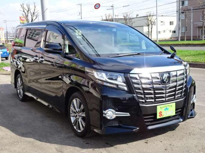 アルファード2.5 S Aパッケージ 4WD　本州車　保証1年/走行距離無制限　4WD　両側パワースライドドア　プリクラッシュセーフティ 純正9型ナビ 地デジ　バックカメラ　Bluetooth接続　フリップダウンモニター　ブレーキホールド　純正18AW　冬タイヤ付属 2500