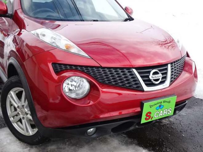 ジューク1.6 16GT FOUR タイプV 4WD　保証1年/走行距離無制限　切替4WD　純正ナビ　地デジ　バックカメラ　純正エンジンスターター　インテリジェントキー　プッシュスタート　冬タイヤ付属 1600