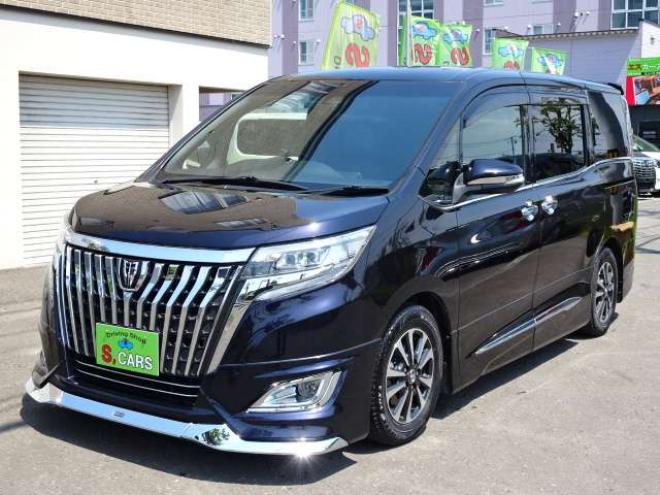 エスクァイア2.0 Gi 4WD　本州車　保証1年/走行距離無制限　4WD　モデリスタエアロ　トヨタセーフティセンスC　TEIN車高調　純正オプショングリル　両側パワースライドドア　純正10型ナビ　TV　バックカメラ　純正エンジンスターター 本革 2000