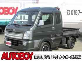 キャリー　スーパーキャリイ X 3方開 4WD　純正ナビ　フルセグ　バックカメラ　キーレス　マッドクロスAW　オープンカントリー 660