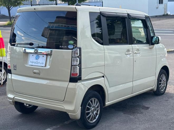N-BOX660G Lパッケージ 4WD　ローンが不安な方＜優遇ローン＞　本州仕入 社外ナビTV　パワースライド　ETC 4WD 660 5Dr