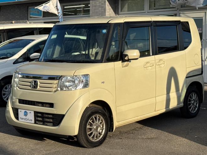 N-BOX660G Lパッケージ 4WD　ローンが不安な方＜優遇ローン＞　本州仕入 社外ナビTV　パワースライド　ETC 4WD 660 5Dr