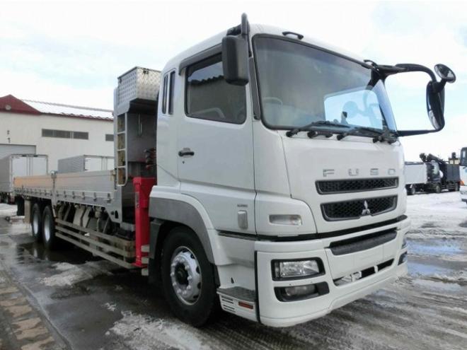 スーパーグレートクレーン付　LKG-FV50VZ　ユニック　 2WD 12800