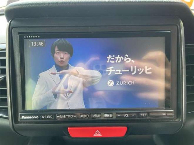 N-BOXカスタムG ターボ Lパッケージ 2トーンカラースタイル 4WD　1年走行距離無制限保証付/後期型/ナビ・フルセグTV/バックカメラ/ETC/前後ドライブレコーダー/キー2本/両側パワースライドドア/純正オールブラック15インチホイール/2トーンカラー/車検整備2年付/法定整備/修復歴無 660