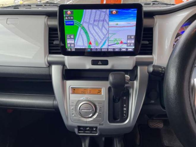 ハスラーXターボ 4WD　1年保証/9インチ大型ナビ・フルセグTV/Bluetooth/バックカメラ/エンジンスターター/キー2本/ドラレコ/純正15インチアルミホイール付き夏タイヤ装着/アルミホイール付き冬タイヤ付き/車検整備2年付/法定整備/修復歴無 660