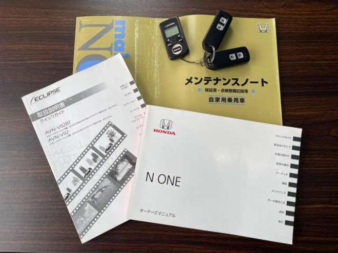N-ONEプレミアム ツアラー Lパッケージ 4WD　1年走行距離無制限保証付/ターボ/ナビ・フルセグTV/バックカメラ/エンジンスターター/2トーンカラー/無限フロントグリル/HIDヘッドライト/キー2本/純正15インチアルミホイール/車検整備2年付/法定整備/修復歴無し 660