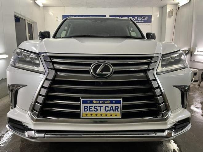 レクサスＬＸ５７０　本州仕入　寒冷地仕様　禁煙車　純正２０インチＡＷ　レクサスセーフティセンス　マークレビンソン　モデリスタスポイラー　純正ブラックレザーシート　社外１８インチＡＷ＋スタッドレスタイヤ　パノラミックビュー 4WD 5700 5Dr