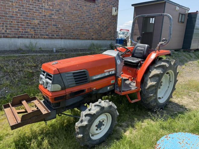 トラクタークボタ GL418 41馬力 4WD キャビンなし 