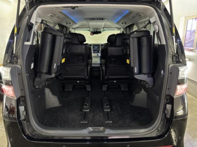 ヴェルファイア２．４Ｚ　Ｇエディション　後期型　本州仕入　寒冷地仕様　禁煙車　純正ブラックレザーシート　純正１８インチＡＷ　社外１６ＡＷ＋スタッドレスタイヤ付　両側パワースライドドア　パワーバックドア　前後ドラレコ　クールＢＯＸ　ＥＴＣ 4WD 2400 5Dr