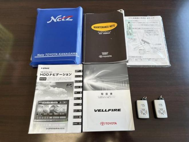 ヴェルファイア２．４Ｚ　Ｇエディション　後期型　本州仕入　寒冷地仕様　禁煙車　純正ブラックレザーシート　純正１８インチＡＷ　社外１６ＡＷ＋スタッドレスタイヤ付　両側パワースライドドア　パワーバックドア　前後ドラレコ　クールＢＯＸ　ＥＴＣ 4WD 2400 5Dr