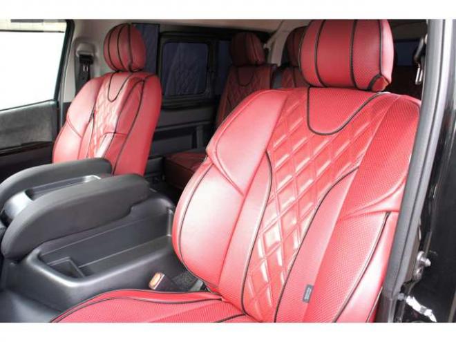 ハイエース2.7 GL ロング ミドルルーフ 4WD　IFUU製　IF-WB8　10人乗り対面ラウンジベッド仕様　415COBRAクリーンルック3フロントスポイラー&バッドラッカー毒牙18インチAW　イクリプス製10.1インチフローティングナヒ　純正EGスターター 2700