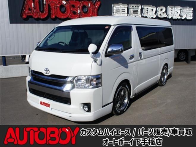ハイエース2.7 GL ロング ファインテックツアラー 4WD　アルパインBIG-Xナビ&後席フリップダウンモニター　両側パワースライドドア　社外ETC　ISOFIX対応キャプテンシート　415COBRAクリーンルック3Fスポイラー　BADRACKER17インチAW　ドラレコ 2700