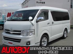 ハイエース　2.7 GL ロング ミドルルーフ 4WD　電動パワースライドドア/ETC/ドライブレコーダー/社外ナビ/フルセグTV/バックカメラ/LEDヘッドライト・フォグ/キーレス/エンジンスターター/ベッドキット 2700