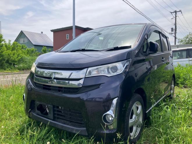 eKカスタムG 4WD 本州車 夏冬タイヤあり 車検満タン渡し