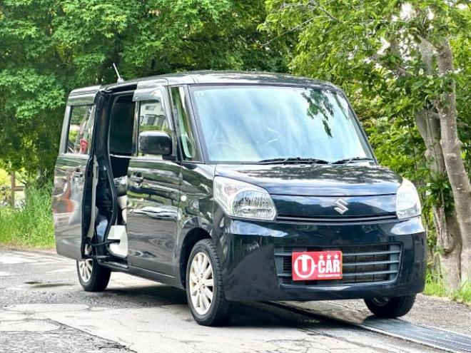 スペーシアX 4WD ディスチャージランプ装着車　フルセグナビ　ETC 両側スライドドア左電動リモコン　スマートキー 4WD 660 5Dr
