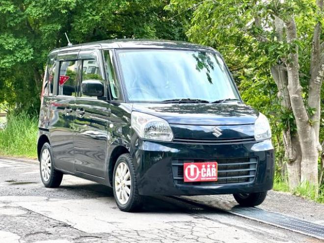 スペーシアX 4WD ディスチャージランプ装着車　フルセグナビ　ETC 両側スライドドア左電動リモコン　スマートキー 4WD 660 5Dr