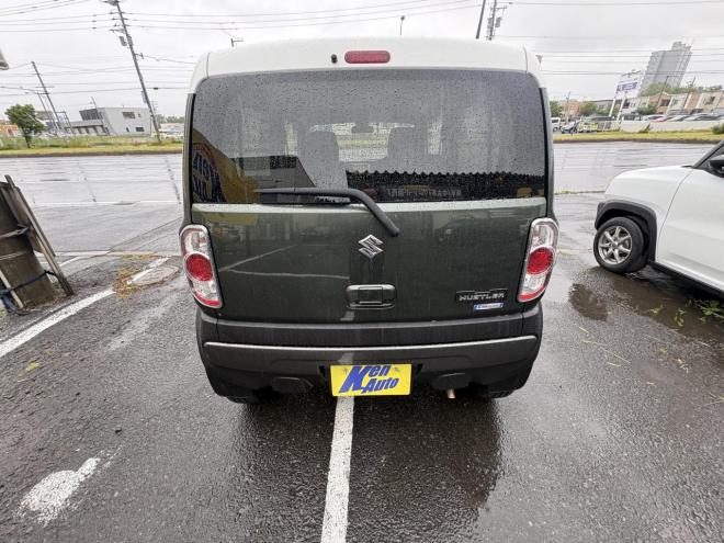 ハスラーHUSTLER  4WD　Fリミテッドお洒落ツートン　寒冷地仕様　Ｓ－エネチャージ　ブレーキアシスト　VSC　HID　スマートキー　スペアー有　アイドリングSTOP 地デジナビ　フォグランプ　シートヒーター　ETC 　スタットレス　全磨き済　エンジンオイル交換 4WD 660 5Dr