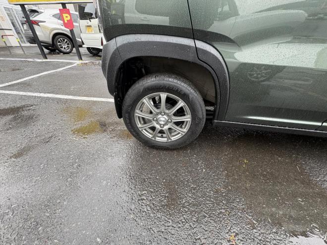 ハスラーHUSTLER  4WD　Fリミテッドお洒落ツートン　寒冷地仕様　Ｓ－エネチャージ　ブレーキアシスト　VSC　HID　スマートキー　スペアー有　アイドリングSTOP 地デジナビ　フォグランプ　シートヒーター　ETC 　スタットレス　全磨き済　エンジンオイル交換 4WD 660 5Dr