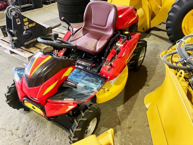芝草刈機キャニコム　中古　乗用草刈機　フルーティまさおCM2207　農機具