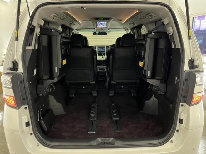 ヴェルファイア２．４Ｚ　ゴールデンアイズⅡ　本州仕入　ワンオーナー　禁煙車　純正リアフリップダウンモニター　純正１８インチＡＷ　社外１６ＡＷ＋スタッドレスタイヤ付　両側パワースライドドア　パワーバックドア　純正ブラックハーフレザーシート　ＥＴＣ 4WD 2400 5Dr