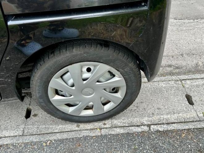 タントL 4WD タイミングチェーン車　ワンセグナビ　サビ少ない 4WD 660 5Dr