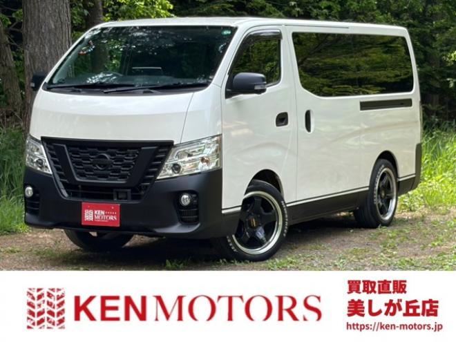 キャラバンNV350 2.5 プレミアムGX ロングボディ ディーゼルターボ 4WD　社外11インチナビ　バックカメラ　エンジンスターター　ETC　ワンオーナー　左側電動スライドドア　社外アルミ　パワーウィンドウ　パワステ　後席モニター　ABS　キーレスエントリー　衝突被害軽減ブレーキ 2500