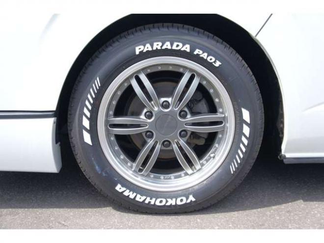 ハイエース2.7 GL ロング ファインテックツアラー 4WD　アルパインBIG-Xナビ&後席フリップダウンモニター　両側パワースライドドア　社外ETC　ISOFIX対応キャプテンシート　415COBRAクリーンルック3Fスポイラー　BADRACKER17インチAW　ドラレコ 2700