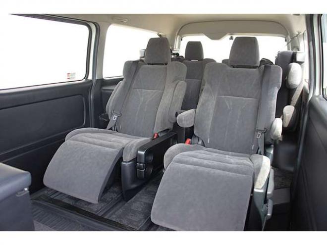 ハイエース2.7 GL ロング ファインテックツアラー 4WD　アルパインBIG-Xナビ&後席フリップダウンモニター　両側パワースライドドア　社外ETC　ISOFIX対応キャプテンシート　415COBRAクリーンルック3Fスポイラー　BADRACKER17インチAW　ドラレコ 2700