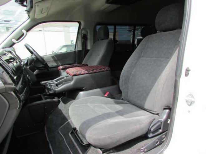 ハイエース2.7 GL ロング ミドルルーフ 4WD　電動パワースライドドア/ETC/ドライブレコーダー/社外ナビ/フルセグTV/バックカメラ/LEDヘッドライト・フォグ/キーレス/エンジンスターター/ベッドキット 2700